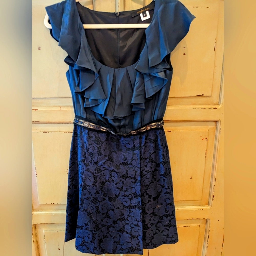 Single Dress Size P Navy